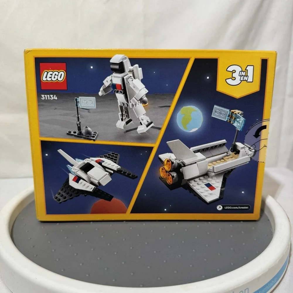 LEGO Creator 31134 Space Shuttle 3-in-1 144 Pieces Building Toy